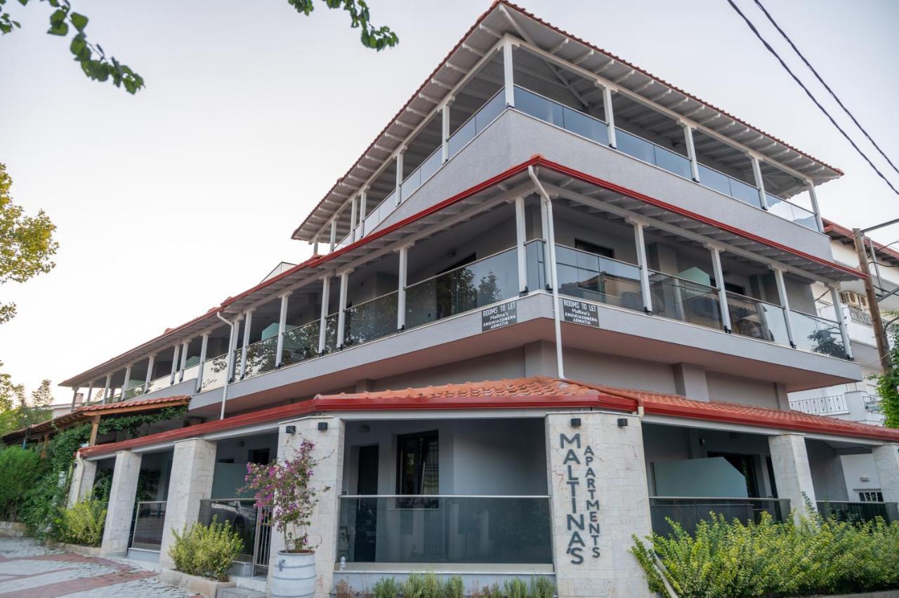 Maltinas Apartments Chalkidiki ภายนอก รูปภาพ